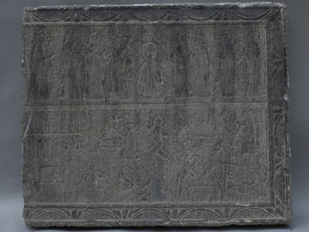 周公辅成王庖厨图画像石 故宫博物院